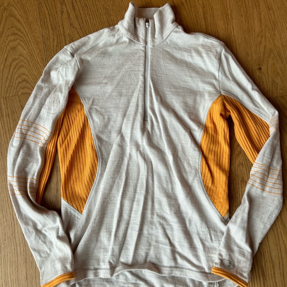 Icebreaker Pure Merino Wool Half Zio Sweater